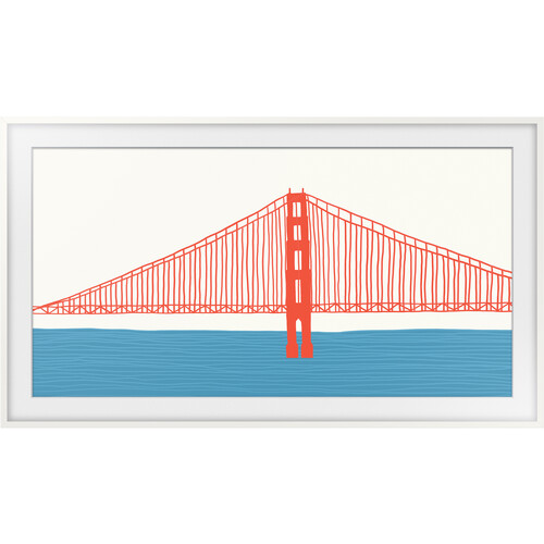 Samsung Customizable Bezel for 2021-2025 50" The Frame TV (Modern White)