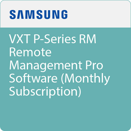 Samsung RM P-Series Content Management Pro Software (Monthly Subscription)
