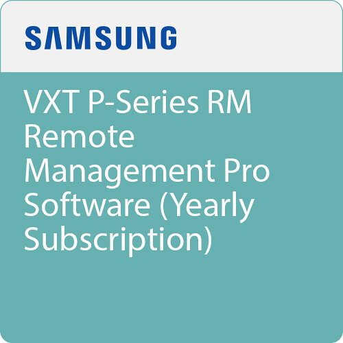Samsung RM P-Series Content Management Pro Software (Yearly Subscription)