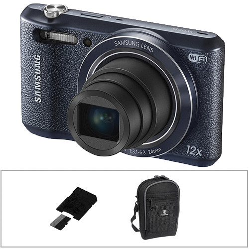 Samsung WB35F Digital Camera Basic Kit (Black)