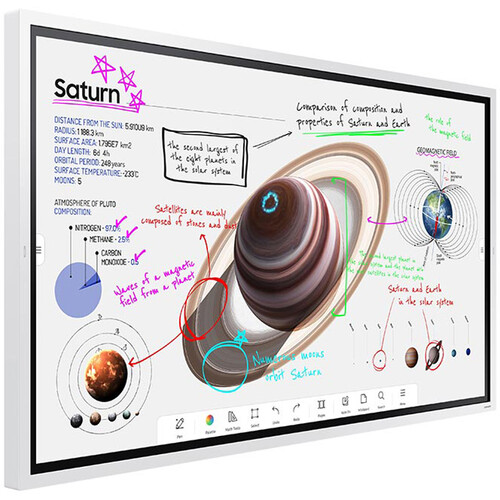 Samsung WM65B Flip Pro 65" 4K Interactive Touchscreen LED Display