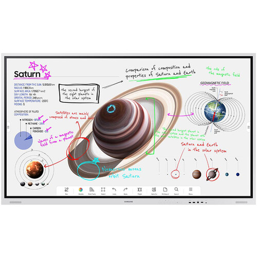 Samsung Flip Pro Wm85b Interactive Display Lh85wmbwlgcxen — alternate view