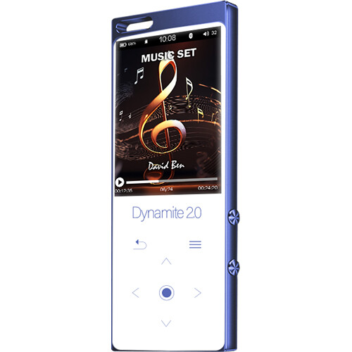 Samvix Dynamite 2.0 16GB Sport MP3 Player (Blue/White)