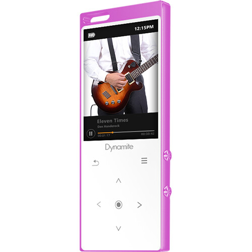 Samvix Dynamite 8GB Sport MP3 Player (Pink/White)