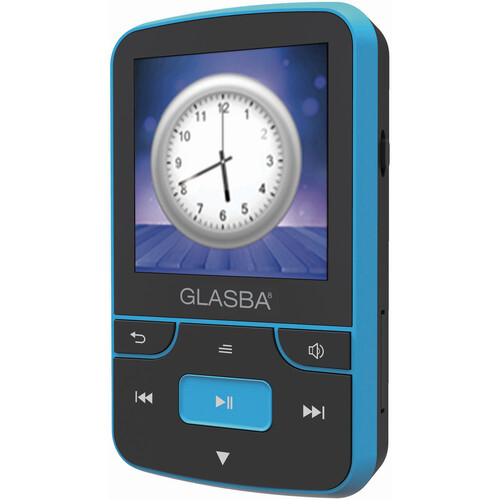 Samvix GLASBA 8GB Sport MP3 Player (Black/Blue)