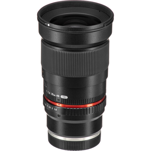 Samyang 35mm f/1.4 AS UMC Lens for Sony E SY35M-E B&H Photo Video