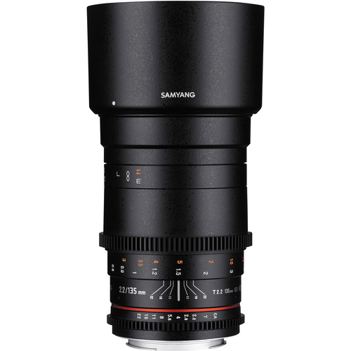 Samyang 135mm T2.2 AS UMC VDSLR II Lens for Nikon F SYDS135M-N