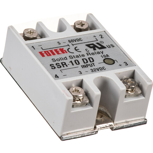 Sandies DC Solid-State Relay with 3 to 32 VDC Control