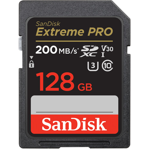 SanDisk 128GB Extreme PRO UHS-I SDXC Memory Card (2-Pack)