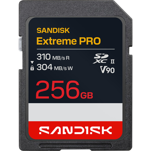 SANDISK 256GB Extreme PRO UHS-II SDXC Memory Card (2-Pack)