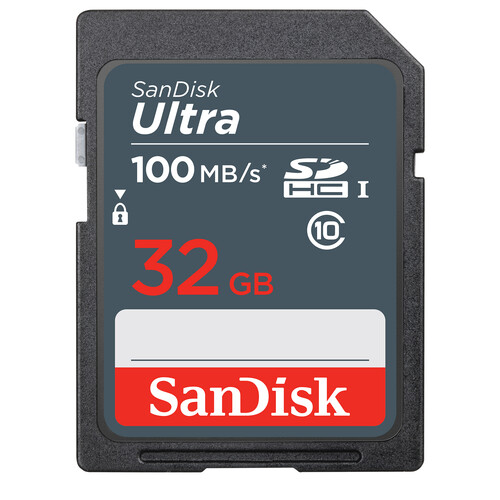 SanDisk 32GB Ultra SDHC UHS-I Memory Card (10-Pack)
