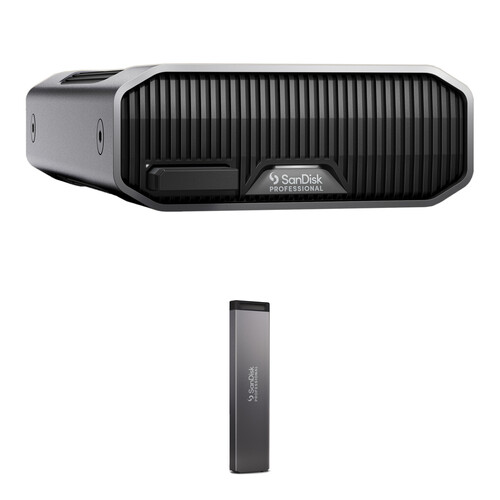 SanDisk Professional 6TB G-DRIVE PROJECT & 2TB PRO-BLADE SSD Mag