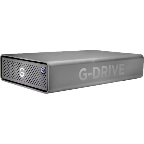 SanDisk Professional 12TB G-DRIVE PRO External HDD (Thunderbolt 3 / USB 3.2 Gen1, Space Gray)