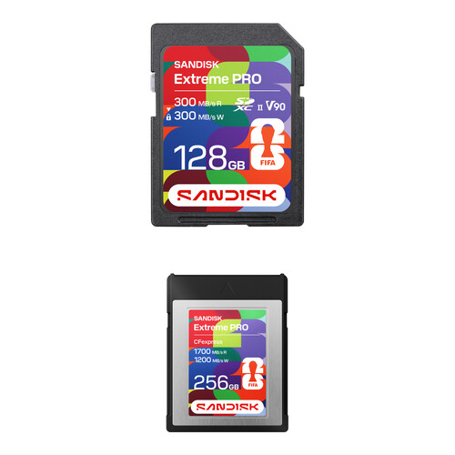 SanDisk SD UHS-II CARD 128/256GB-FIFA WRLD 26