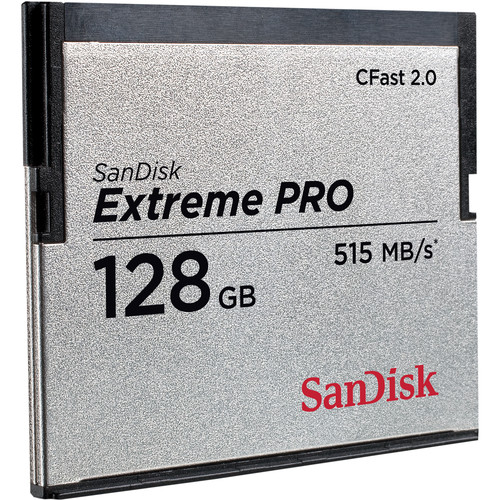 SanDisk 128GB Extreme PRO CFast 2.0 Memory Card