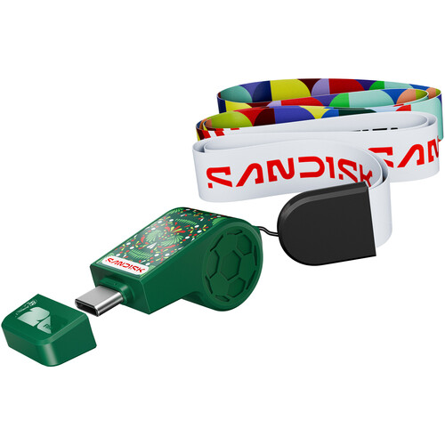 SanDisk 128GB USB-C 3.2 Gen 1 Flash Drive (FIFA World Cup 2026, Mexico Edition)