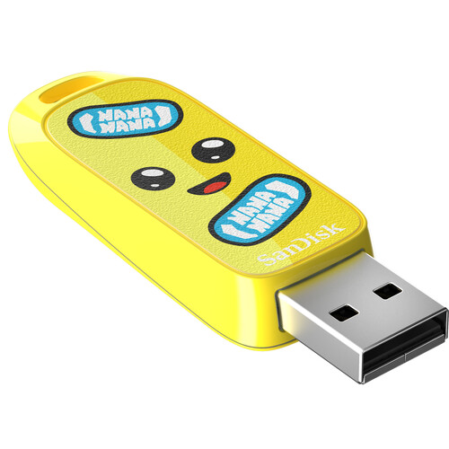 SANDISK 256GB Fortnite USB 3.2 Gen 1 Flash Drive (Peely Edition)