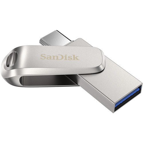 SanDisk 32GB Ultra Dual Drive Luxe USB 3.2 Gen 1 Flash Drive (USB-C / USB-A)