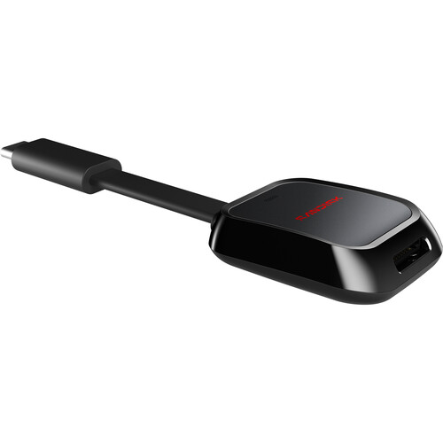 SanDisk QuickFlow UHS-I microSD Card Reader with USB-C