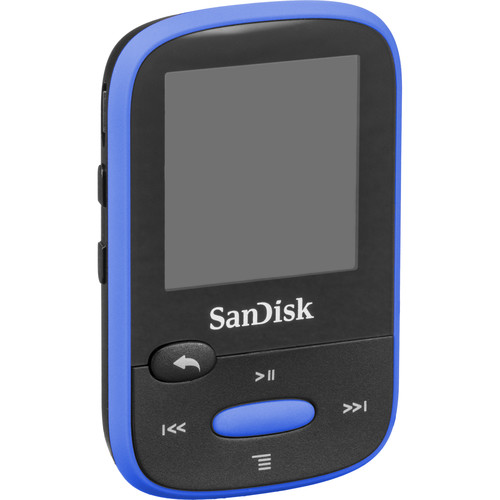 SanDisk 8GB Clip Sport MP3 Player (Blue)