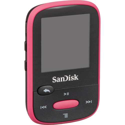 SanDisk 8GB Clip Sport MP3 Player (Pink)