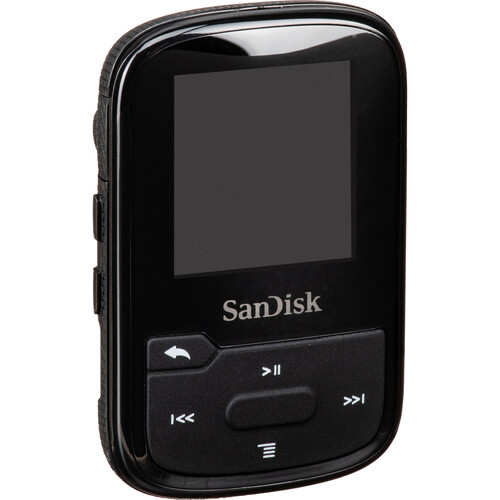 SanDisk 32GB Clip Sport Plus MP3 Player (Black)