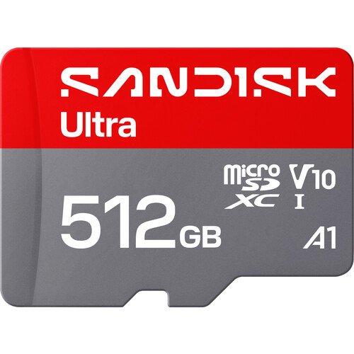 SanDisk 512GB Ultra UHS-I microSDXC Memory Card