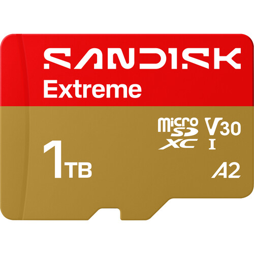 SanDisk 1TB Extreme UHS-I microSDXC Memory Card