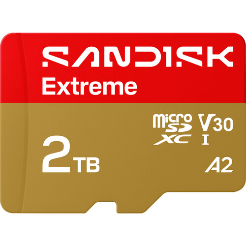 SanDisk 2TB Extreme UHS-I microSDXC Memory Card
