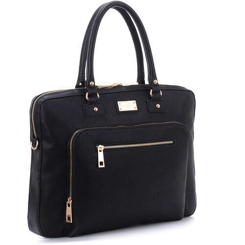 SANDY LISA London Shoulder Bag (Black)