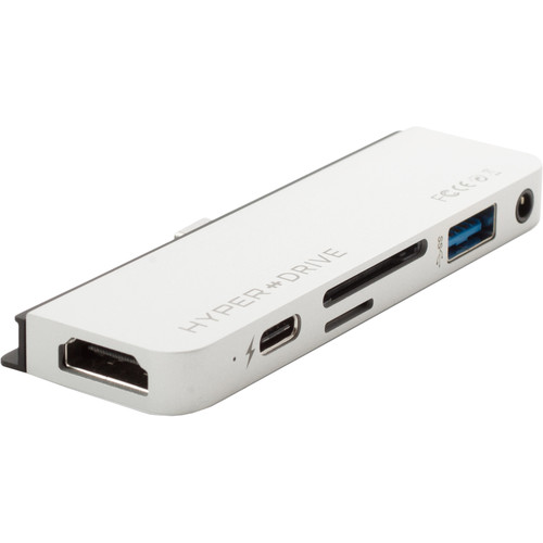 HYPER HyperDrive USB Type-C Hub for iPad Pro 2018/2020 (Silver)