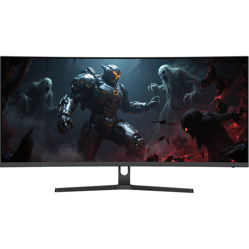 Sansui S34GC5QS 34" 1440p HDR 165 Hz Ultrawide Curved Gaming Monitor