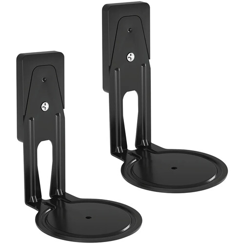 SANUS Fixed Speaker Wall Mount for Sonos Era 100 (Black, Pair)