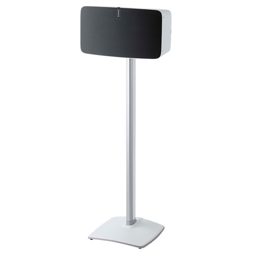 SANUS WSS51 Wireless Speaker Stand for the Sonos PLAY:5 (White, Single)