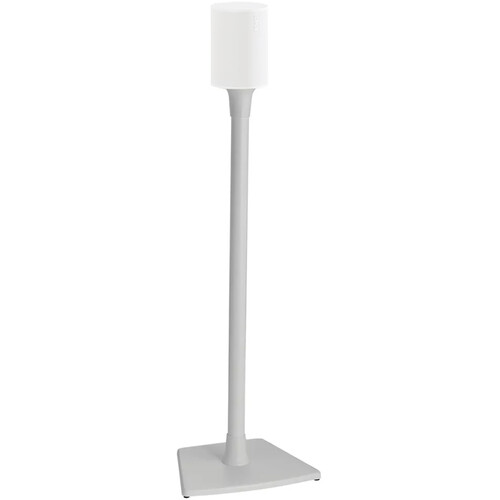 SANUS Fixed-Height Floor Stand for Sonos Era 100 Speakers (White, Single)