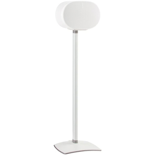 SANUS Fixed-Height Floor Stand for Sonos Era 300 Speakers (White, Single)