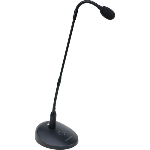 Saramonic GM18CU 18" Cardioid Condenser Gooseneck Mic with USB Base, Button Control, and Headphone Output