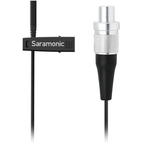 Saramonic K9-LAV 3mm Omnidirectional Lavalier Microphone with Locking 3-Pin LEMO Connector