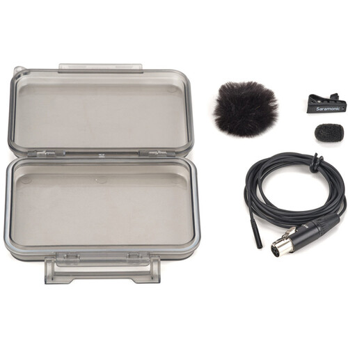 Saramonic K9-LAV 3mm Omnidirectional Lavalier Microphone with Locking TA5F Connector