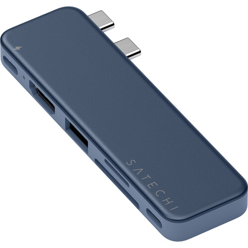 Satechi USB-C Snap Hub for MacBook Neo (Indigo)