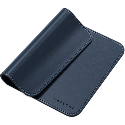 Satechi Vegan Leather Premium Mouse Pad (Blue)