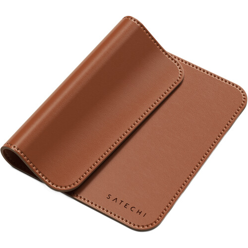 Satechi Vegan Leather Premium Mouse Pad (Brown)