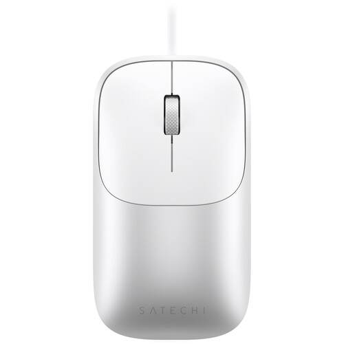 Satechi Slim LX USB-C Wired Mouse (Silver)