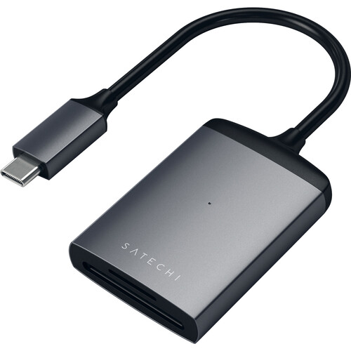 Satechi UHS-II SD/microSD USB Type-C Card Reader ST-TCU3CRM B&H