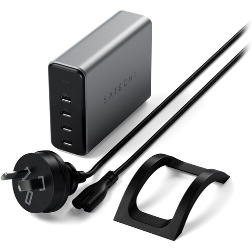 Satechi 165W USB Type-C 4-Port GaN PD Desktop ST-UC165GM-AU B&H
