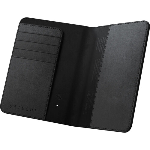 Satechi Vegan-Leather Findall Passport Cover (Black)