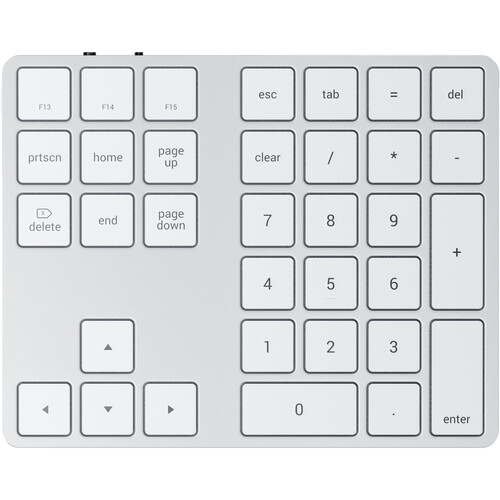 Satechi Bluetooth Extended Keypad for Mac (Silver)