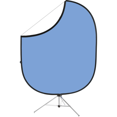Savage Collapsible Stand Kit (60 x 72", Light Blue/White)