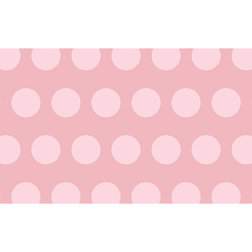 Savage Printed Background Paper (53" x 18', Rosy Polka Dots)