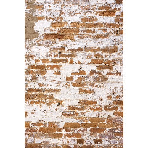 Savage Weathered Brick Wall Printed Vinyl Backdrop (5x7')